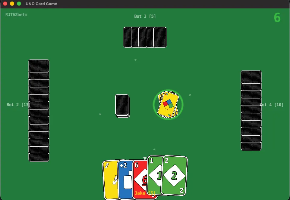 UNO demo in Defold