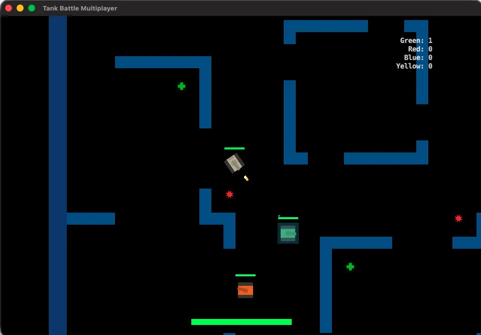 Tanks demo in Defold