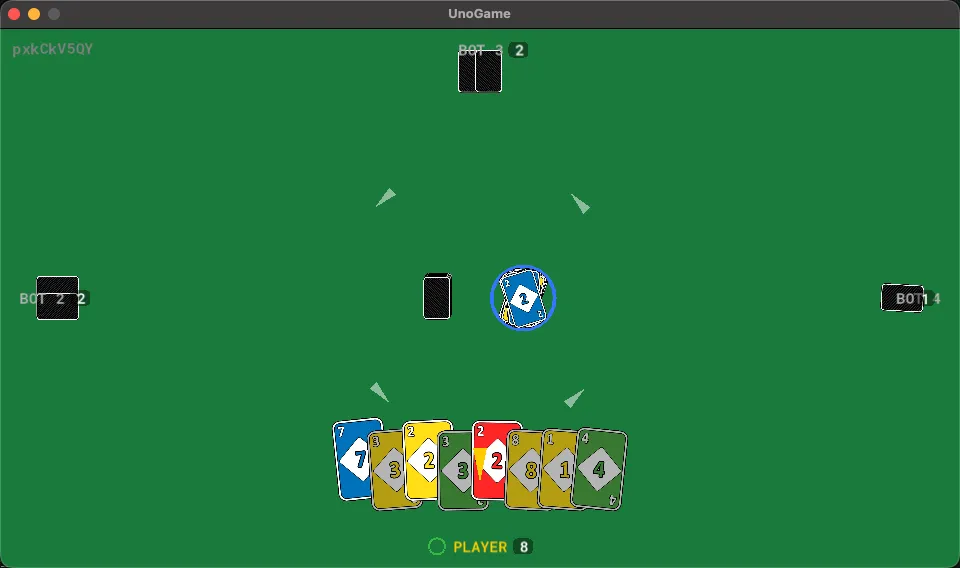 UNO demo in GameMaker