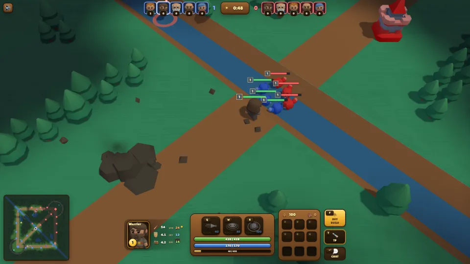 MOBA, gameplay screenshot